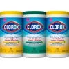 Clorox Disinfecting Wipes Value Pack Bleach Free Cleaning Wipes - 75ct Each/3pk