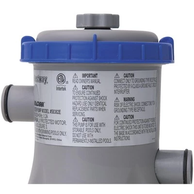 Bestway Steel Pro 9.8ft x 6.6ft x 26in Above Ground Swimming Pool Set with Pump 4 Bestway Steel Pro 9.8ft x 6.6ft x 26in Above Ground Swimming Pool Set with Pump - Image 4