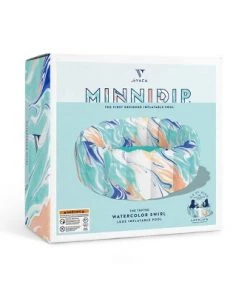 Minnidip Tufted Pool - Watercolor Swirl