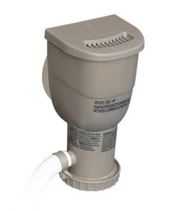 Summer Waves 10ft x 30in Frame Swimming Pool with Exterior Wicker Print, Tan