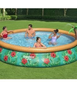 Bestway 57415E 15Ft x 33In Fast Set Paradise Palms Inflatable Swimming Pool Set -Swimming Pools Sales unnamed file 1046