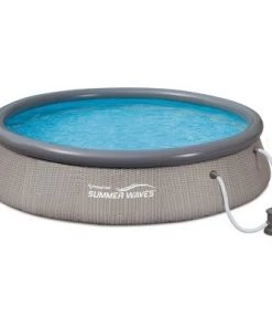 Summer Waves P10012362 Quick Set 12ft x 36in Outdoor Round Ring Inflatable Above Ground Swimming Pool with Filter Pump & Filter Cartridge -Swimming Pools Sales unnamed file 1068