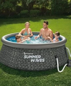 Summer Waves 8ft x 2.5ft Above Ground Inflatable Outdoor Swimming Pool with Pump 7 Summer Waves 8ft x 2.5ft Above Ground Inflatable Outdoor Swimming Pool with Pump -Swimming Pools Sales unnamed file 1081