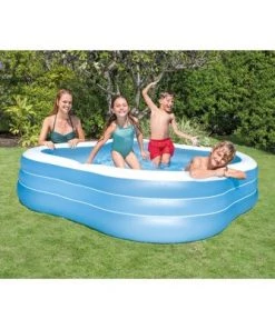 Intex 57495EP 7.5ft x 22in Swim Center Inflatable Family Swimming Pool