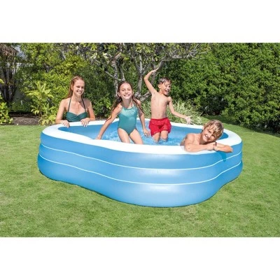 Intex 57495EP 7.5ft x 22in Swim Center Inflatable Family Swimming Pool 1 Intex 57495EP 7.5ft x 22in Swim Center Inflatable Family Swimming Pool