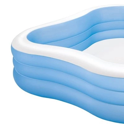 Intex 57495EP 7.5ft x 22in Swim Center Inflatable Family Swimming Pool 3 Intex 57495EP 7.5ft x 22in Swim Center Inflatable Family Swimming Pool - Image 3