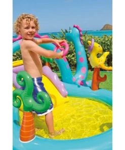 Intex 11ft x 7.5ft x 44in Dinoland Backyard Play Center Kiddie Inflatable Swimming Pool with Slide, Dino Arch Water Sprayer and Games for Ages 2+ -Swimming Pools Sales unnamed file 1101