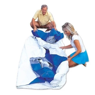 Bestway 57267E Fast Set Up 8ft x 26in Outdoor Inflatable Round Above Ground Swimming Pool with 330 GPH Filter Pump, Blue 3 Bestway 57267E Fast Set Up 8ft x 26in Outdoor Inflatable Round Above Ground Swimming Pool with 330 GPH Filter Pump, Blue - Image 3