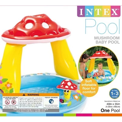Intex Inflatable Mushroom Water Play Center Kiddie Baby Swimming Pool Ages 1-3 3 Intex Inflatable Mushroom Water Play Center Kiddie Baby Swimming Pool Ages 1-3 - Image 3