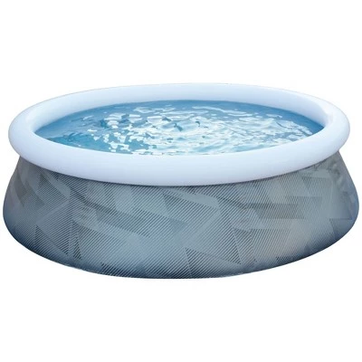 JLeisure Avenli 17808 2 to 3 Person Capacity Prompt Set Above Ground Kids Inflatable Outdoor Backyard Kiddie Swimming Pool, Blue 3 JLeisure Avenli 17808 2 to 3 Person Capacity Prompt Set Above Ground Kids Inflatable Outdoor Backyard Kiddie Swimming Pool, Blue - Image 3