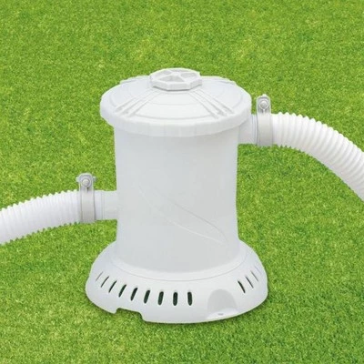 Summer Waves P1001236A Quick Set 12ft x 3ft Outdoor Inflatable Ring Above Ground Outdoor Swimming Pool with GFCI RX300 Filter Pump System, Blue 3 Summer Waves P1001236A Quick Set 12ft x 3ft Outdoor Inflatable Ring Above Ground Outdoor Swimming Pool with GFCI RX300 Filter Pump System, Blue - Image 3