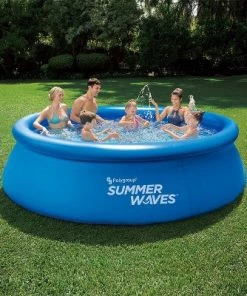 Summer Waves P1001236A Quick Set 12ft x 3ft Outdoor Inflatable Ring Above Ground Outdoor Swimming Pool with GFCI RX300 Filter Pump System, Blue 9 Summer Waves P1001236A Quick Set 12ft x 3ft Outdoor Inflatable Ring Above Ground Outdoor Swimming Pool with GFCI RX300 Filter Pump System, Blue -Swimming Pools Sales unnamed file 1268