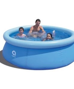 JLeisure Avenli 12014 1 to 2 Person Capacity Prompt Set Kids Above Ground Inflatable Outdoor Backyard Kiddie Swimming Pool, Blue -Swimming Pools Sales unnamed file 1273