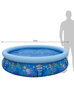 JLeisure 17788 Sun Club 6.75' x 18.5" 2 to 3 Person Capacity Sea World 3D Kids Above Ground Inflatable Outdoor Backyard Kiddie Swimming Pool, Blue 6 JLeisure 17788 Sun Club 6.75' x 18.5" 2 to 3 Person Capacity Sea World 3D Kids Above Ground Inflatable Outdoor Backyard Kiddie Swimming Pool, Blue -Swimming Pools Sales unnamed file 1282
