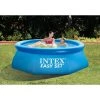 Intex 8ft x 30in Easy Set Inflatable Above Ground Family Swimming Pool (No Pump)