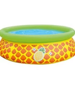 JLeisure Sun Club 17789 5 Foot x 16.5 Inch 1 to 2 Person Capacity Orange 3D Kids Above Ground Inflatable Outdoor Backyard Kiddie Swimming Pool -Swimming Pools Sales unnamed file 1291