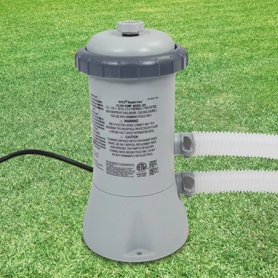 Intex 15’x33” Inflatable Swimming Pool w/ Filter Pump (2 Pack) & 15’ Pool Cover 3 Intex 15’x33” Inflatable Swimming Pool w/ Filter Pump (2 Pack) & 15’ Pool Cover - Image 3