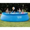 Intex Inflatable Above Ground Swimming Pool Bundled w/Pool Filter Pump System