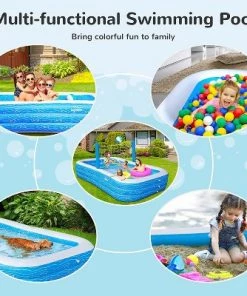 Ingbelle 118 x 72 x 22 Inch Family Inflatable Kiddie Volleyball Above Ground Indoor and Outdoor Swimming Pool with Net and Electric Pump, Blue 6 Ingbelle 118 x 72 x 22 Inch Family Inflatable Kiddie Volleyball Above Ground Indoor and Outdoor Swimming Pool with Net and Electric Pump, Blue -Swimming Pools Sales unnamed file 1407