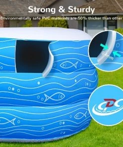 Ingbelle 118 x 72 x 22 Inch Family Inflatable Kiddie Volleyball Above Ground Indoor and Outdoor Swimming Pool with Net and Electric Pump, Blue 7 Ingbelle 118 x 72 x 22 Inch Family Inflatable Kiddie Volleyball Above Ground Indoor and Outdoor Swimming Pool with Net and Electric Pump, Blue -Swimming Pools Sales unnamed file 1408