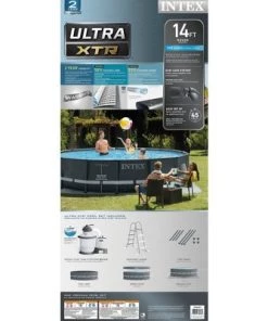 Intex 26309ST 14' x 42" Ultra XTR Frame Above Ground Swimming Pool Set w/ Pump -Swimming Pools Sales unnamed file 143