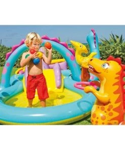 Intex 11' x 7.5' x 44" Play Center Kiddie Pool & 120V Electric Air Pump -Swimming Pools Sales unnamed file 1454