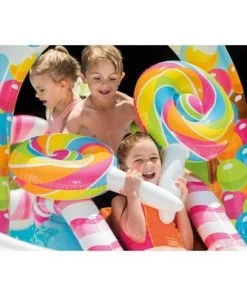 Intex 9ft x 6ft x 51in Kids Inflatable Candy Zone Play Center Pool w/ Waterslide -Swimming Pools Sales unnamed file 1531