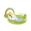 Intex 57154EP 114 Inch Colorful Inflatable My Garden Water Filled Extra Padded Outdoor Play Center with Slide and Built In Sprayer