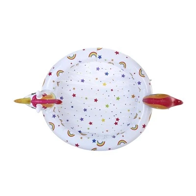 Sloosh Inflatable Llama & Unicorn Kiddie Pool Set 2 Sloosh Inflatable Llama & Unicorn Kiddie Pool Set - Image 2