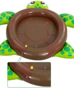 SLOOSH - Turtle Sprinkler Kiddie Pool