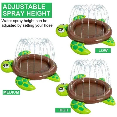 SLOOSH - Turtle Sprinkler Kiddie Pool 2 SLOOSH - Turtle Sprinkler Kiddie Pool - Image 2