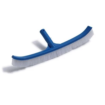 Swimline HydroTools 8210 18 Inch Wide Curved End Swimming Pool Spa Wall and Floor Brush with Nylon Bristles for Plaster, Marcite, Pebble, Fiberglass, & Vinyl 3 Swimline HydroTools 8210 18 Inch Wide Curved End Swimming Pool Spa Wall and Floor Brush with Nylon Bristles for Plaster, Marcite, Pebble, Fiberglass, & Vinyl - Image 3