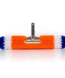 Blue Torrent 18" 360 Degree Brush Around Polypropylene Bristles Above and In Ground Swimming Pool Wall and Floor Cleaning Brush Attachment Accessory