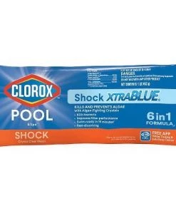 Clorox 6pk Shock XtraBlue - 6lb