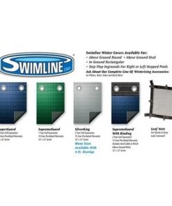 Swimline 4 x 4 Foot Winterizing Closing Air Pillow Cushion for Above-Ground Swimming Pool Cover