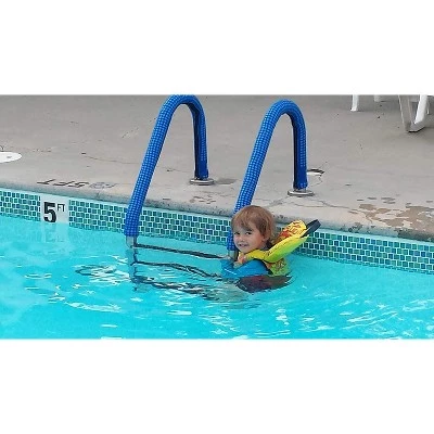 KoolGrips Comfort Cover 8 Foot Neoprene Zippered Hand Grip Rail Slip Cover Sleeve for In Ground and Above Ground Swimming Pools, Royal Blue 3 KoolGrips Comfort Cover 8 Foot Neoprene Zippered Hand Grip Rail Slip Cover Sleeve for In Ground and Above Ground Swimming Pools, Royal Blue - Image 3