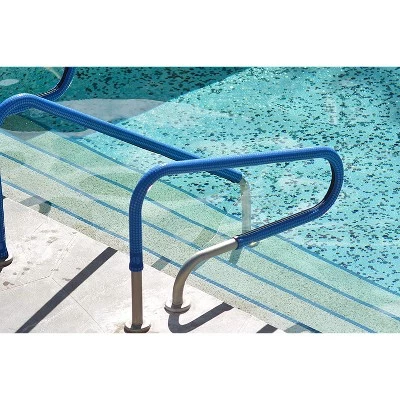 KoolGrips Comfort Cover 8 Foot Neoprene Zippered Hand Grip Rail Slip Cover Sleeve for In Ground and Above Ground Swimming Pools, Royal Blue 4 KoolGrips Comfort Cover 8 Foot Neoprene Zippered Hand Grip Rail Slip Cover Sleeve for In Ground and Above Ground Swimming Pools, Royal Blue - Image 4