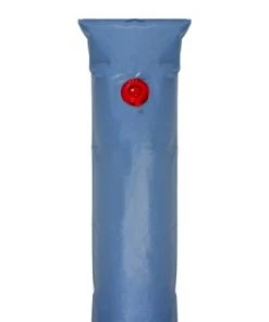 Pool Central 1' x 4' Blue Single Chamber Winterizing Pool Water Tube