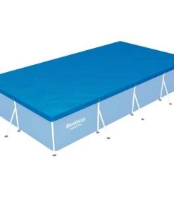 Bestway Flowclear Pro Rectangular UV Resistant Polyethylene Above Ground Swimming Pool Cover with Ropes (Pool Not Included) -Swimming Pools Sales unnamed file 1799