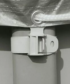 Intex 28041E UV Resistant Deluxe Debris Pool Cover for 18-Foot Intex Ultra Frame Round Above Ground Swimming Pools with Drain Holes, Gray -Swimming Pools Sales unnamed file 1834