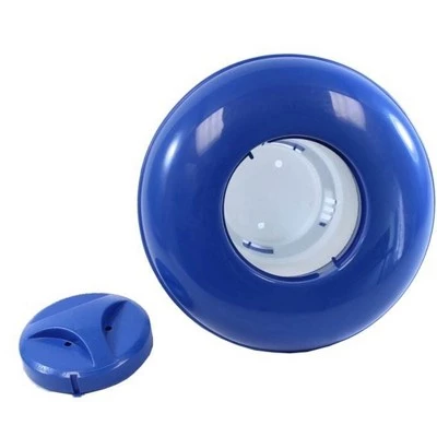 Intex 15 Foot Easy Set Swimming Pool Debris Cover & Floating Chlorine Dispenser 4 Intex 15 Foot Easy Set Swimming Pool Debris Cover & Floating Chlorine Dispenser - Image 4