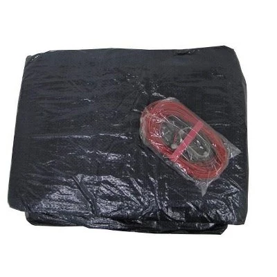 Swimline 18' Round Winter Swimming Pool Cover + 4'x4' Winterizing Air Pillow 1 Swimline 18' Round Winter Swimming Pool Cover + 4'x4' Winterizing Air Pillow