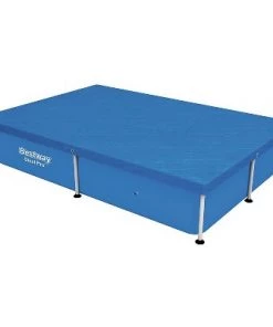 Bestway 58103 Flowclear 7'4" x 60" Floating Rectangle Debris Above Ground Swimming Pool Cover for Steel Pro and Power Frame Pools (Pool Not Included) -Swimming Pools Sales unnamed file 1890
