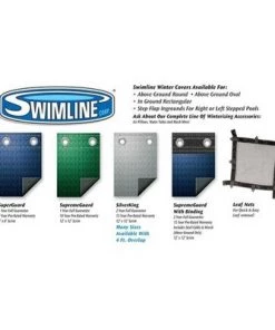 Swimline PCO834 30' Round Above Ground Winter Swimming Cover (Pool Cover Only)