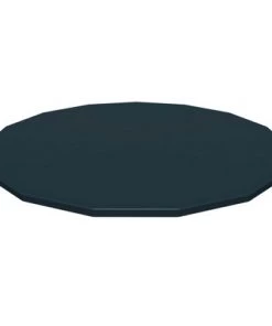 Bestway 58038E Flowclear 15 Foot PVC Pool Cover with Drain Holes for Above Ground Steel Pro and Power Steel Frame Swimming Pools, (Pool Cover Only)