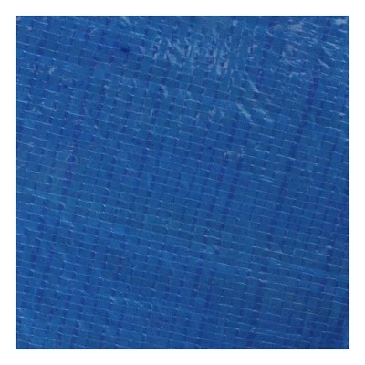 Pool Central Apertured Round Swimming Pool Cover with Rope Ties 18' - Blue 1 Pool Central Apertured Round Swimming Pool Cover with Rope Ties 18' - Blue