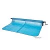 Intex Heavy Duty Aluminum Adjustable Solar Above Ground Pool Cover Reel with Locking Mechanism for Rectangle Frame Pool, Cover Not Included