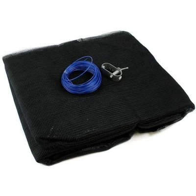 Swimline 18' Round Above Ground Pool Leaf Net + Closing Air Pillow + Pool Cover 1 Swimline 18' Round Above Ground Pool Leaf Net + Closing Air Pillow + Pool Cover