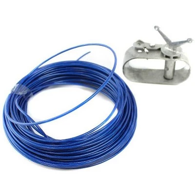 Swimline 18' Round Above Ground Pool Leaf Net + Closing Air Pillow + Pool Cover 2 Swimline 18' Round Above Ground Pool Leaf Net + Closing Air Pillow + Pool Cover - Image 2