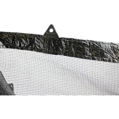 Swimline 18' Round Above Ground Pool Leaf Net + Closing Air Pillow + Pool Cover 3 Swimline 18' Round Above Ground Pool Leaf Net + Closing Air Pillow + Pool Cover - Image 3